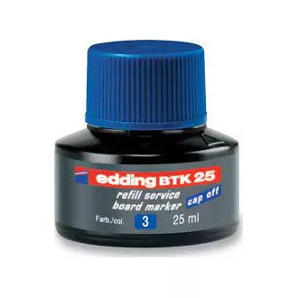 Edding BTK25 cerneală albastră 25 ml pentru markere pentru tablă albă