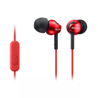 Căști stereo SONY MDR-EX110AP, roșii
