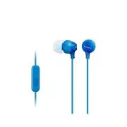 Căști stereo SONY MDR-EX15AP, albastre