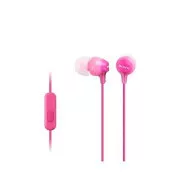Căști stereo SONY MDR-EX15AP, roz