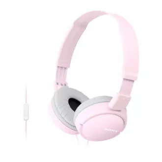 Căști stereo SONY MDR-ZX110AP, roz