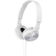 Căști stereo SONY MDR-ZX310, albe
