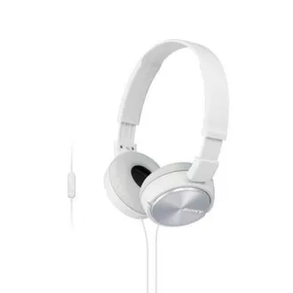 Căști stereo SONY MDR-ZX310AP, albe Căști stereo SONY MDR-ZX310AP, albe