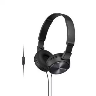 Căști stereo SONY MDR-ZX310AP, negre Căști stereo SONY MDR-ZX310AP, negre