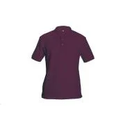 Tricou polo DHANU visiniu XXXL