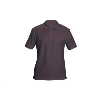 Tricou polo DHANU maro închis S