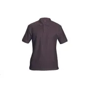 Tricou polo DHANU maro închis 3XL
