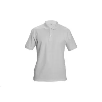 Tricou polo DHANU alb M