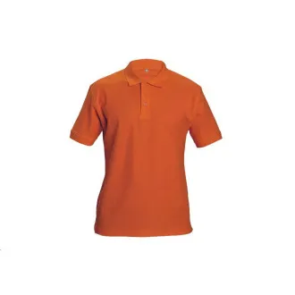 Tricou polo DHANU portocaliu S