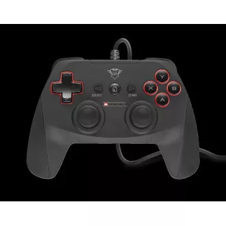 TRUST Gamepad GXT 540 pentru PC și PS3, USB TRUST Gamepad GXT 540 pentru PC și PS3, USB