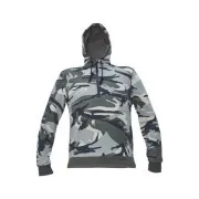 Hanorac cu glugă CRAMBE camuflaj gri XS