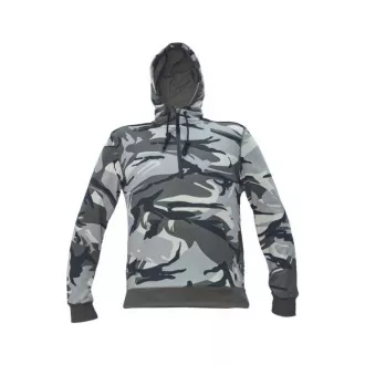 Hanorac cu glugă CRAMBE camuflaj gri XXL