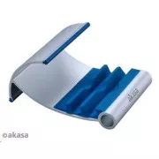 Suport tabletă AKASA AK-NC054-BL, aluminiu, albastru