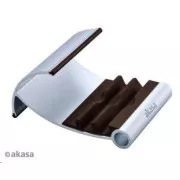 Suport tabletă AKASA AK-NC054-BR, aluminiu, maro
