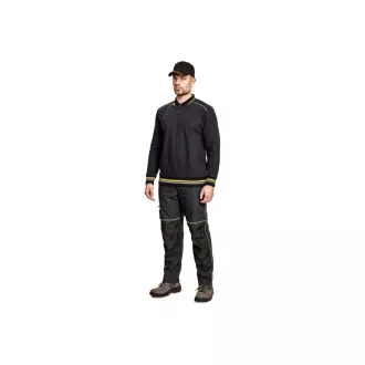 Hanorac polo KNOXFIELD antracit / roșu M