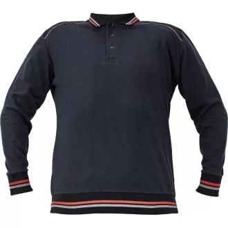 Hanorac polo KNOXFIELD antracit / roșu M
