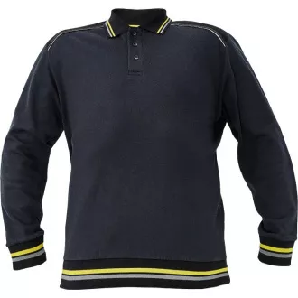 Hanorac polo KNOXFIELD antracit / roșu M