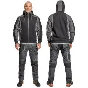 Hanorac cu glugă DAYBORO negru XL