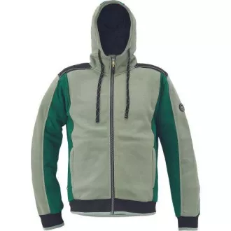 Hanorac cu glugă DAYBORO verde mech S