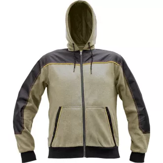 Hanorac cu glugă CREMORNE gri 3XL