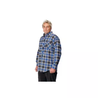 Cămașă de flanel SATURN albastru 3XL Cămașă de flanel SATURN albastru 3XL