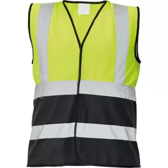 LYNX DUO vestă galben / bleumarin L
