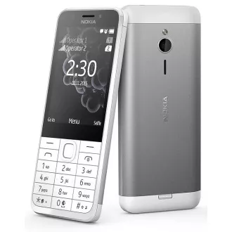 Nokia 230 Dual SIM, argintiu Nokia 230 Dual SIM, argintiu