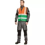 Vesta LYNX DUO portocaliu / verde 3XL