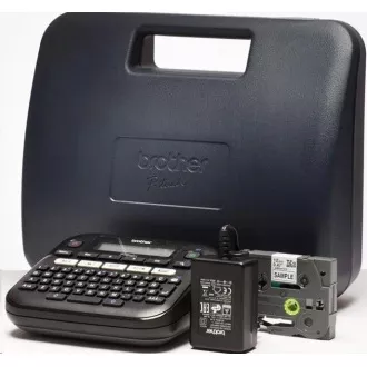 Imprimantă de etichete BROTHER PT-D210VP - 12 mm, benzi TZe în carcasă - mâner