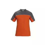 Tricou DESMAN gri / portocaliu 2XL
