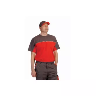 Tricou DESMAN gri / portocaliu 3XL