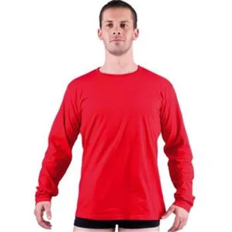 CAMBON Tricou cu maneca lunga rosu L