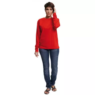 CAMBON Tricou cu maneca lunga rosu XL