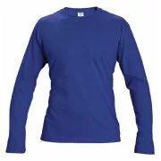 Tricou cu mânecă lungă CAMBON albastru regal 3XL