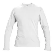 CAMBON Tricou cu maneca lunga alb M