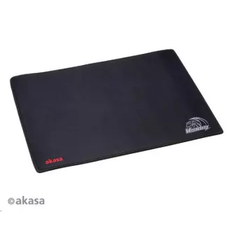 Mouse pad AKASA Venom Black, grosime 3mm, cauciuc natural, rezistent la murdărie și praf, negru Mouse pad AKASA Venom Black, grosime 3mm, cauciuc natural, rezistent la murdărie și praf, negru