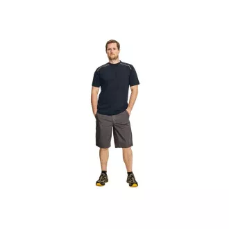Tricou KNOXFIELD antracit / rosu XXL