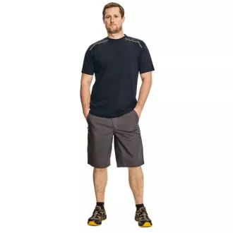 Tricou KNOXFIELD antracit / rosu XXL