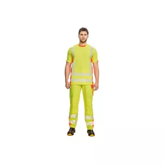 Tricou LATTON HV galben/portocaliu S
