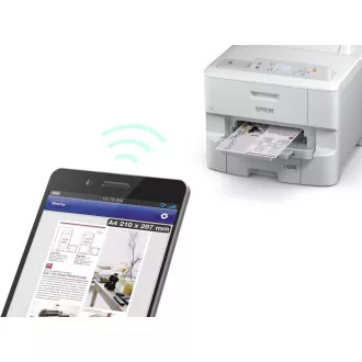 Imprimantă cu jet de cerneală EPSON WorkForce Pro WF-6090DW, A4, 34 ppm, Ethernet, WiFi (Direct), Duplex, NFC Imprimantă cu jet de cerneală EPSON WorkForce Pro WF-6090DW, A4, 34 ppm, Ethernet, WiFi (Direct), Duplex, NFC