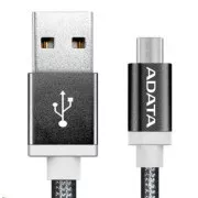 Cablu ADATA Micro USB - USB A 2.0, 100cm, negru