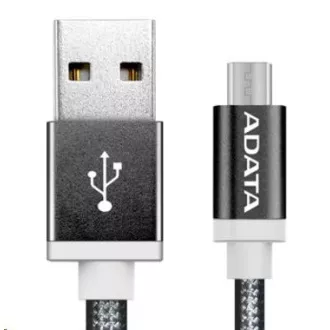 Cablu ADATA Micro USB - USB A 2.0, 100cm, negru Cablu ADATA Micro USB - USB A 2.0, 100cm, negru