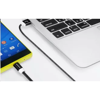 Cablu ADATA Micro USB - USB A 2.0, 100cm, negru Cablu ADATA Micro USB - USB A 2.0, 100cm, negru