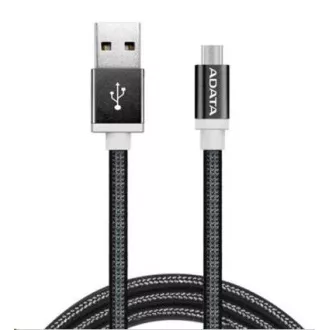 Cablu ADATA Micro USB - USB A 2.0, 100cm, negru Cablu ADATA Micro USB - USB A 2.0, 100cm, negru