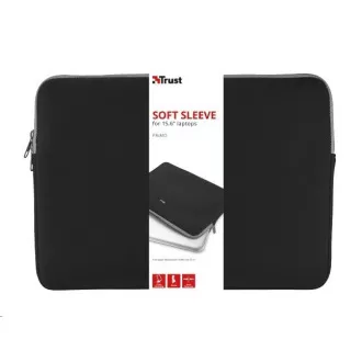 TRUST Husa laptop 15.6" Primo Soft Sleeve pentru laptop - neagra