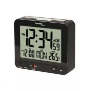 TechnoLine WT 195 - ceas deșteptător digital negru cu termometru