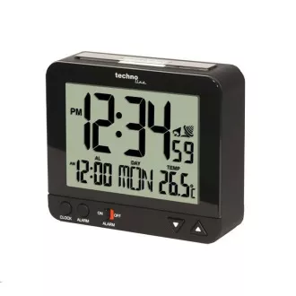 TechnoLine WT 195 - ceas deșteptător digital negru cu termometru TechnoLine WT 195 - ceas deșteptător digital negru cu termometru