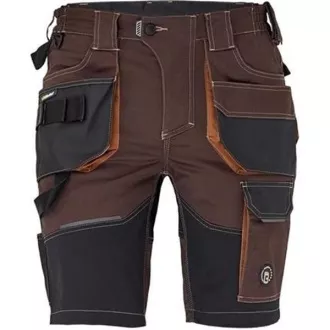 Pantaloni scurți DAYBORO maro închis 58