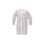 Halat de vizitator BAT de unică folosință, alb, XXL