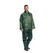 Costum cu glugă CARINA verde - M
